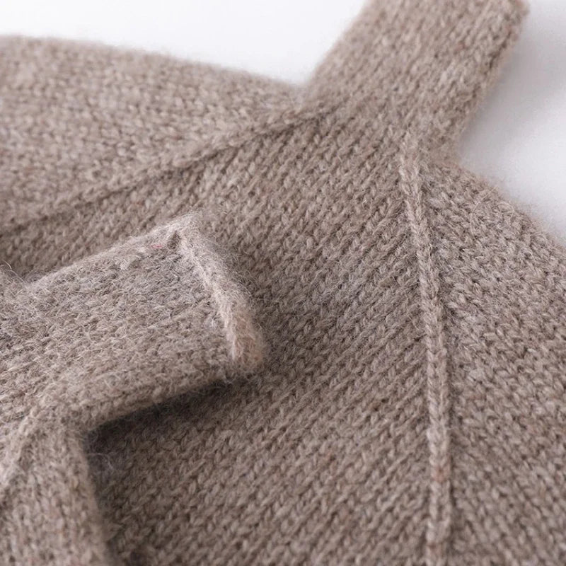 Wool Winter Knit Gloves