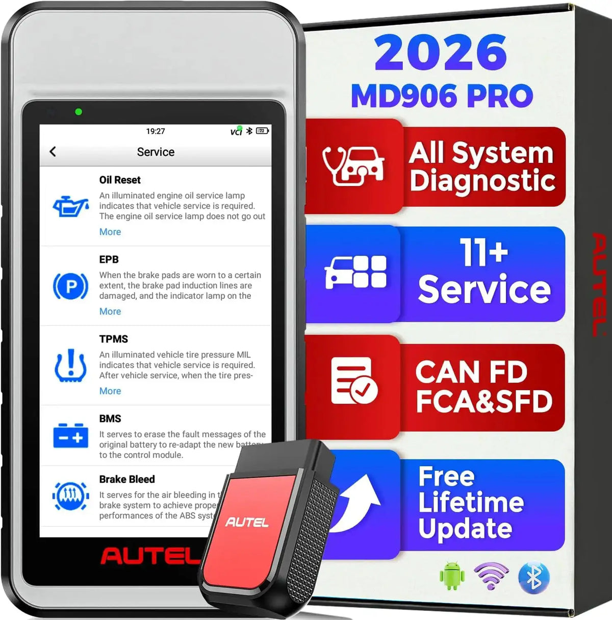 Autel MaxiDIAG PRO Scanner All System Diagnostic Tool OBD Scanner — product view 2