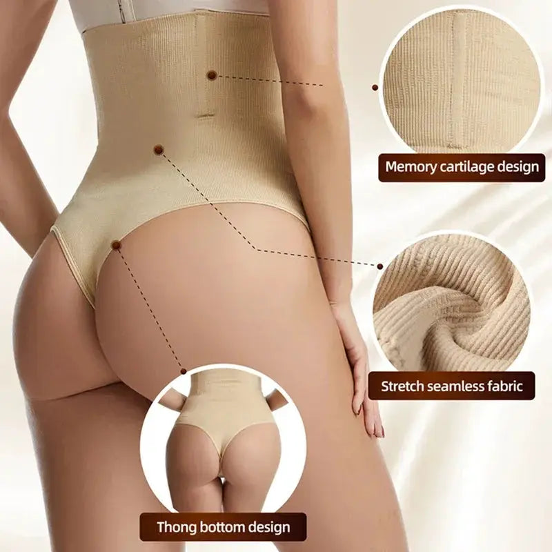 3PCS High Waist Butt Lifter Shapewear For Slimming Curves