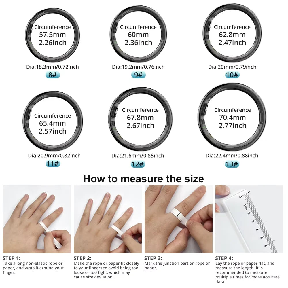 R08 Waterproof Smart Tracking Ring