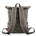 Nesitu Vintage Coffee Laptop Backpack