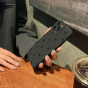 Black Love Heart Case - Durable Shockproof Cover