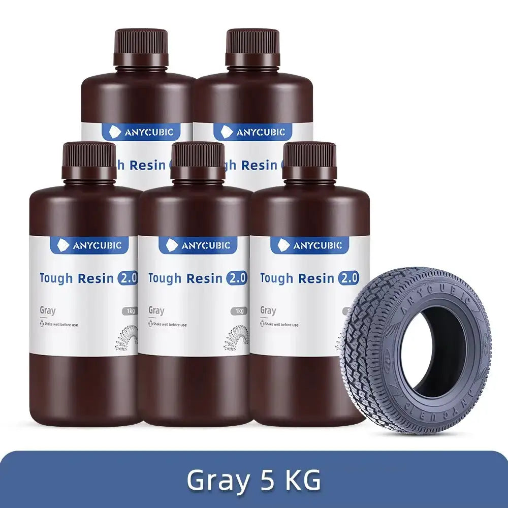 ANYCUBIC Tough Resin 2.0 405nm UV Resin For LCD 3D Printer Toughness High Precision Material For Photon Mono M7 Pro 5kg