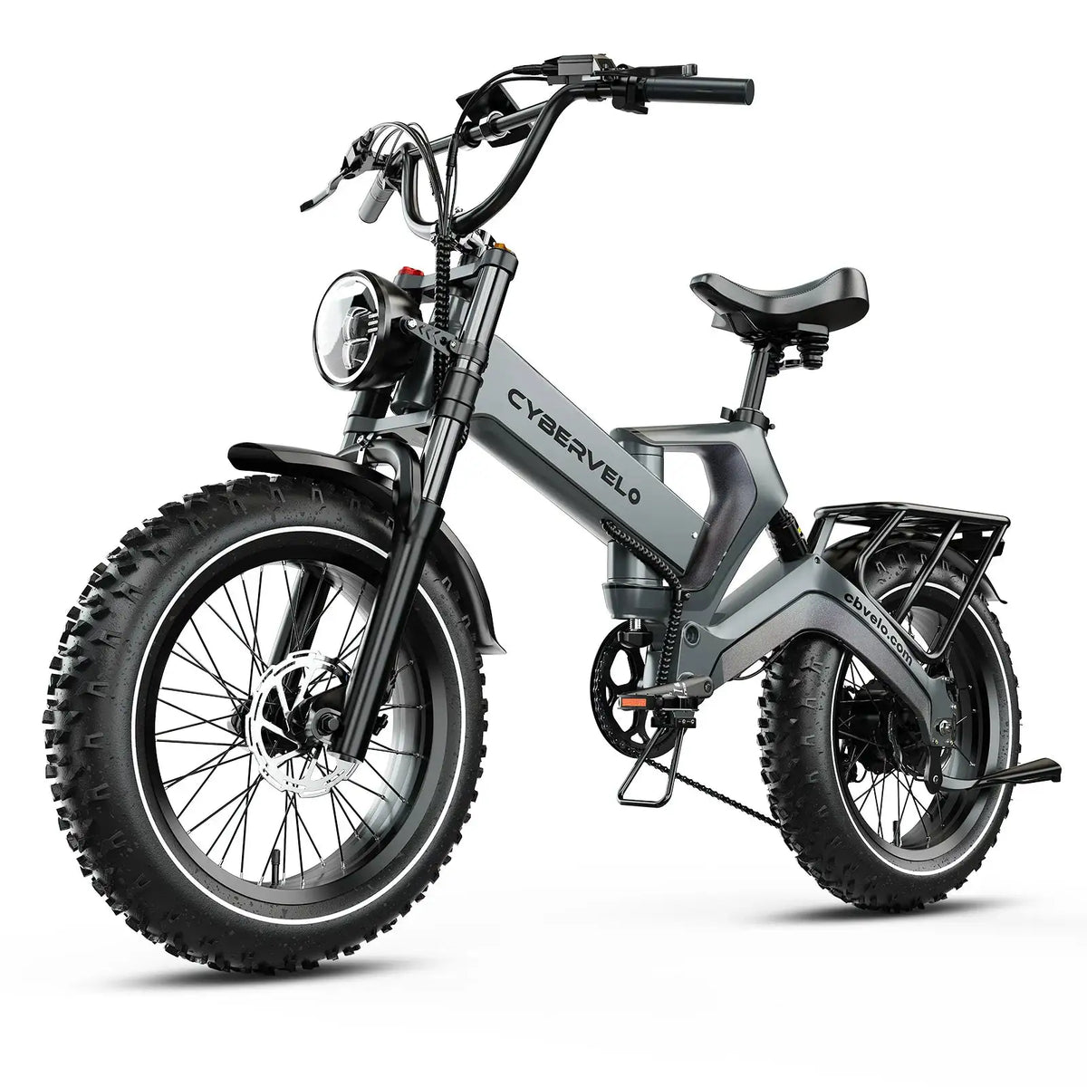 Cybervelo Fat Tire Foldable Ebike — product view 11