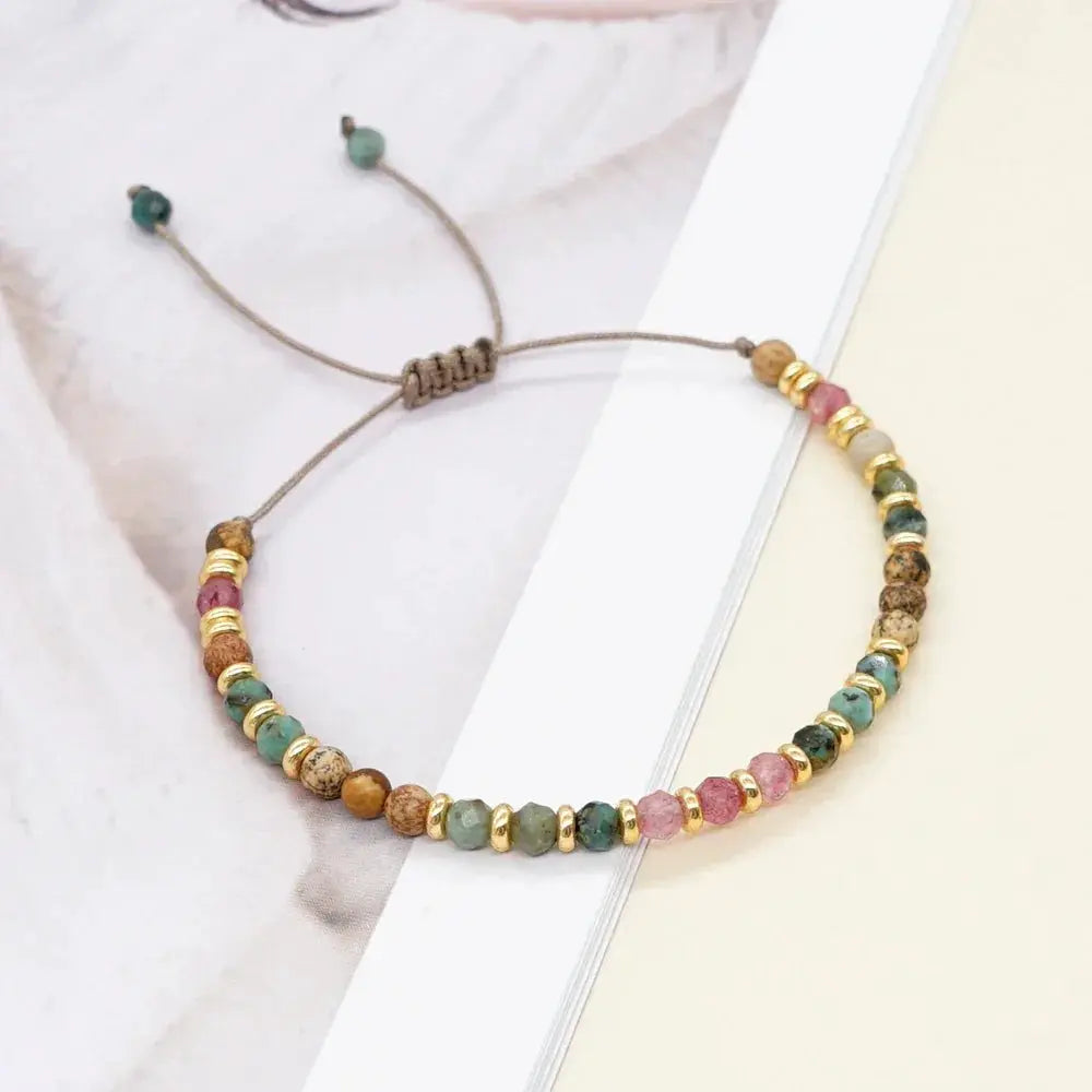 Go2Boho 2023 New Natural Stone Bracelet Vintage Jewelry