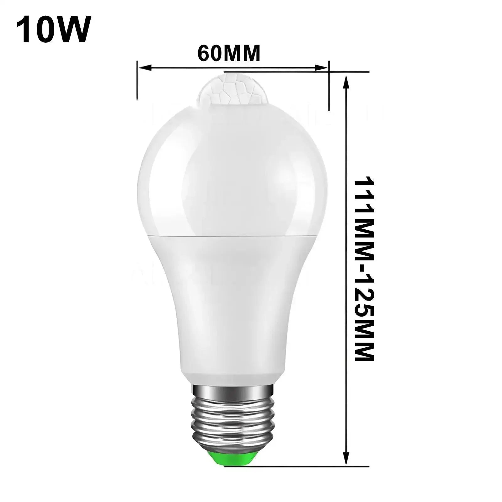 LED Motion Sensor Bulb Energy Efficient Lighting For Home