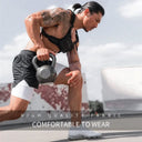 Breathable Running Shorts for Men's Gym