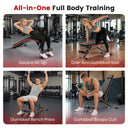 Multifunctional Foldable Dumbbell Bench Adjustable Home Gym Bench