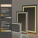 LUVODI Dual Lights Crystal Clear LED Bathroom Mirror 28 Inch