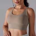 Women's High Stretch Yoga Bra Tank Top for Gym Use