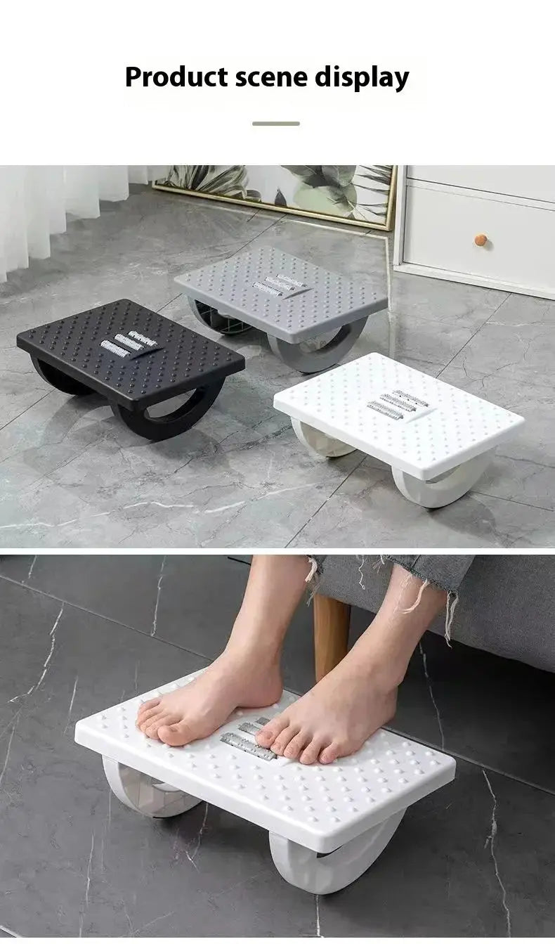 Portable Under Desk Foot Rest Ergonomic Foot Stool - OurLum.com