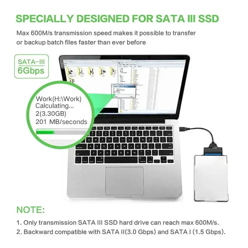 Fast SATA to USB Cable for HDD — product view 13