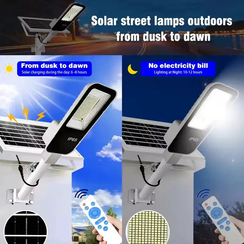 Outdoor Solar Powered Street Light — product view 2
