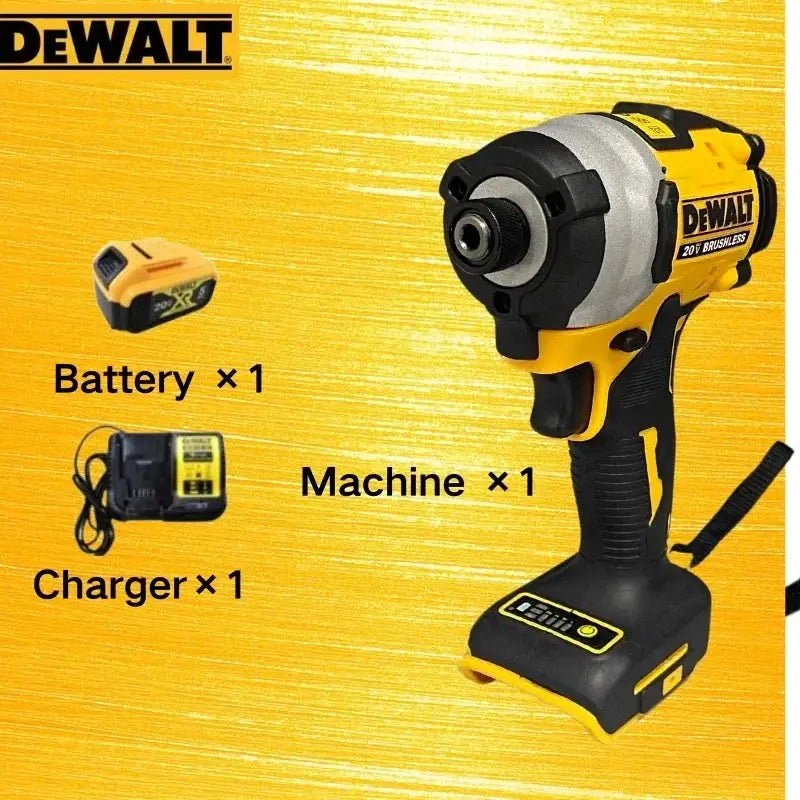DCF850 20V Cordless Impact Driver High Torque Lightweight