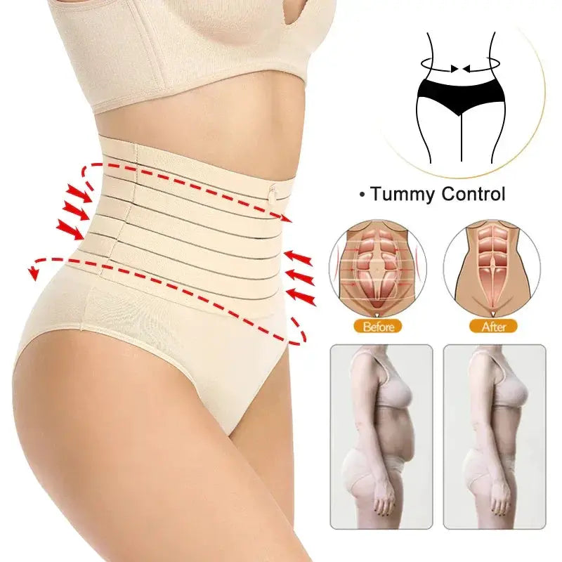 High Waisted Shapewear Bodysuit Tummy Control Butt Lift