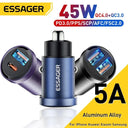 Essager 30W USB Car Charger Fast Charge for iPhone Samsung