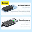Baseus Sleek Magnetic Wireless Power Bank for Easy Charging