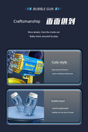 Arrival Bubble Machine Male Baby Toy Bazooka