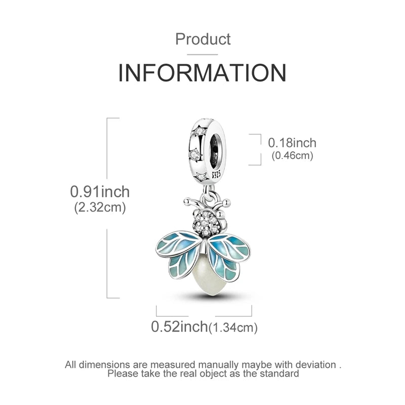Mula Sterling Silver Charm Summer