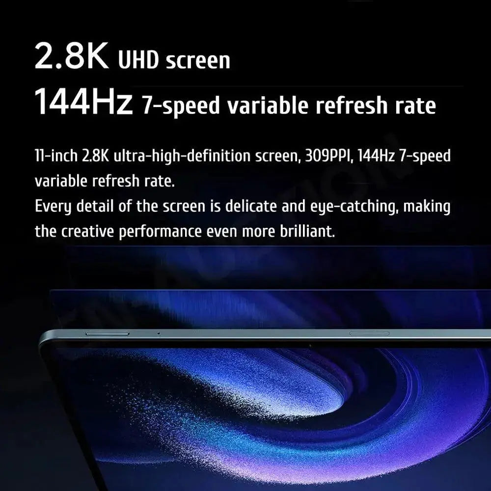 Xiaomi Mi Pad 6 Pro Tablet Snapdragon 8 Plus 11 Inch 144Hz