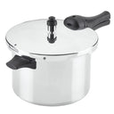 High-Pressure Aluminum Cooker for Healthy Meals 6-Quart