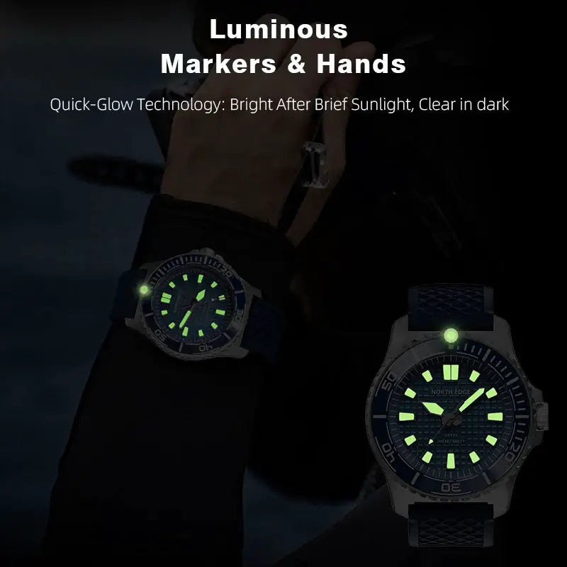 Men Luxury Solar Powered Dive Watch — product image 6