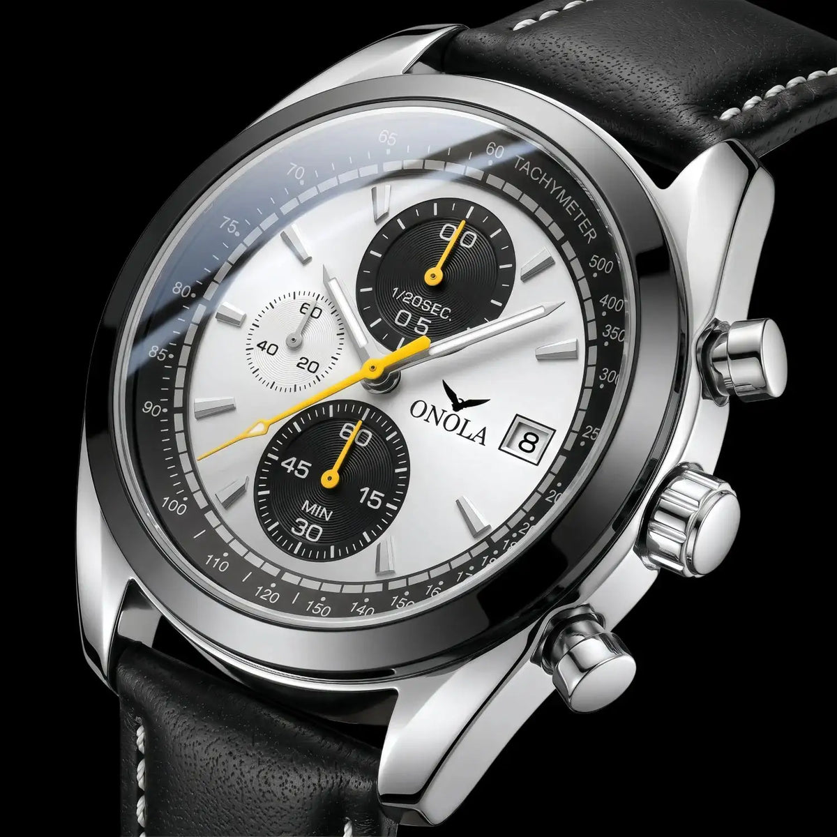 Onola Men Sports Leather Watch — product image 6