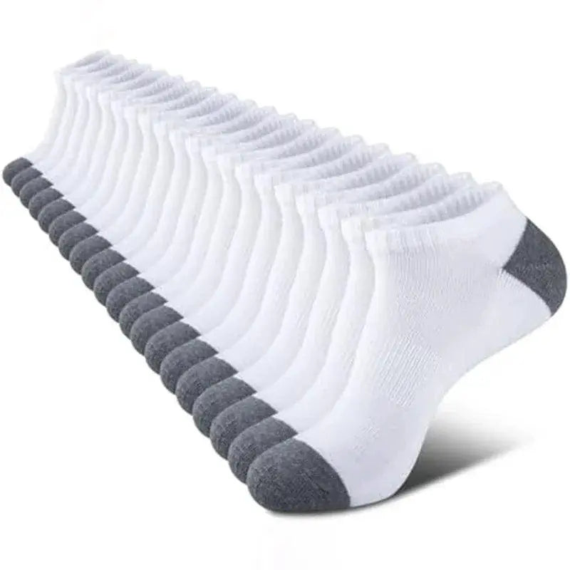 10 Pairs of Breathable Men's Running Socks for Spring Fitness - OurLum.com