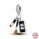 Sterling Silver Heels Lipstick Camera