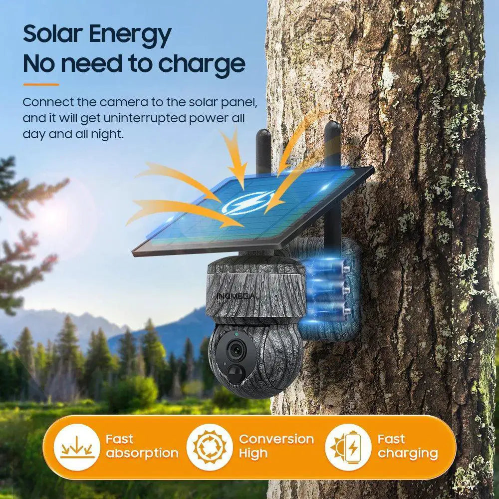 INQMEGA Solar Wireless Camera Eco Friendly Security Solution