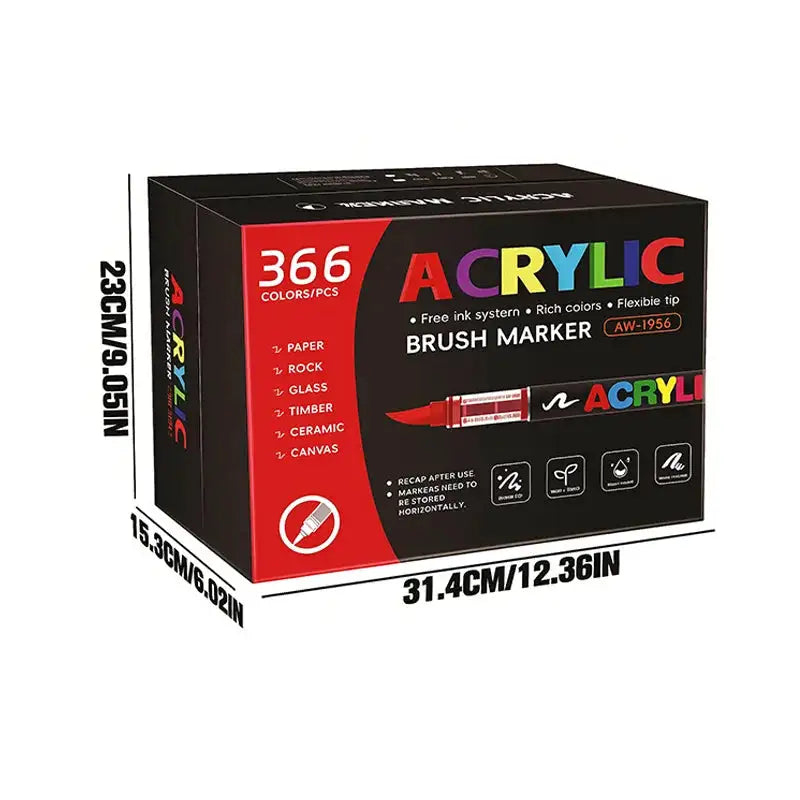 Acrylic Art Markers Set — product view 3