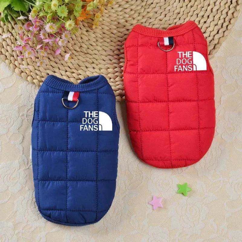 Pink Winter Dog Vest Coat For Small Medium Dogs Cozy Stylish