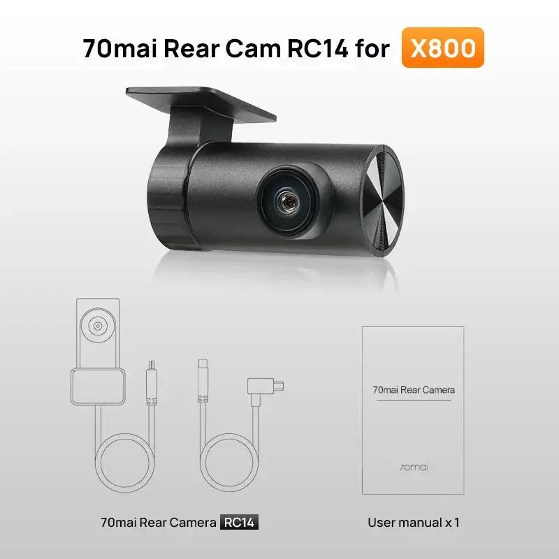 70mai Rear Camera RC Series For A800SE A510 A200 X800 T800 - stepyours.com