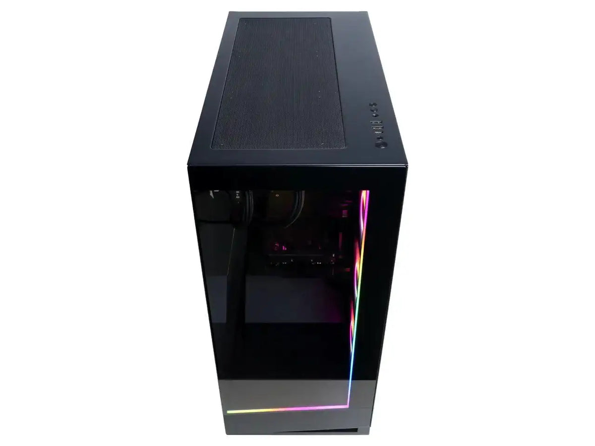 Cyberpowerpc Gaming Desktop Pc Gm70929 Amd Ryzen 7 9800X3D 32Gb Ddr5 2Tb Nvme Ssd Amd Radeon Rx 9070 Xt Windows 11 Home 64-Bit