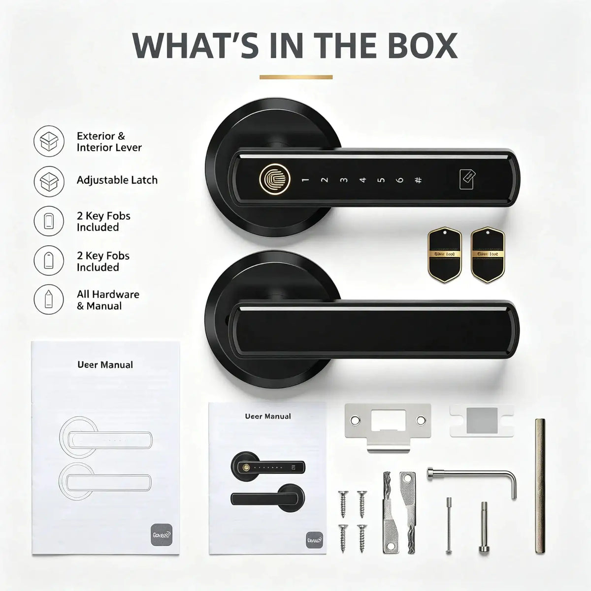 Smart Fingerprint Lock Keyless — product view 5