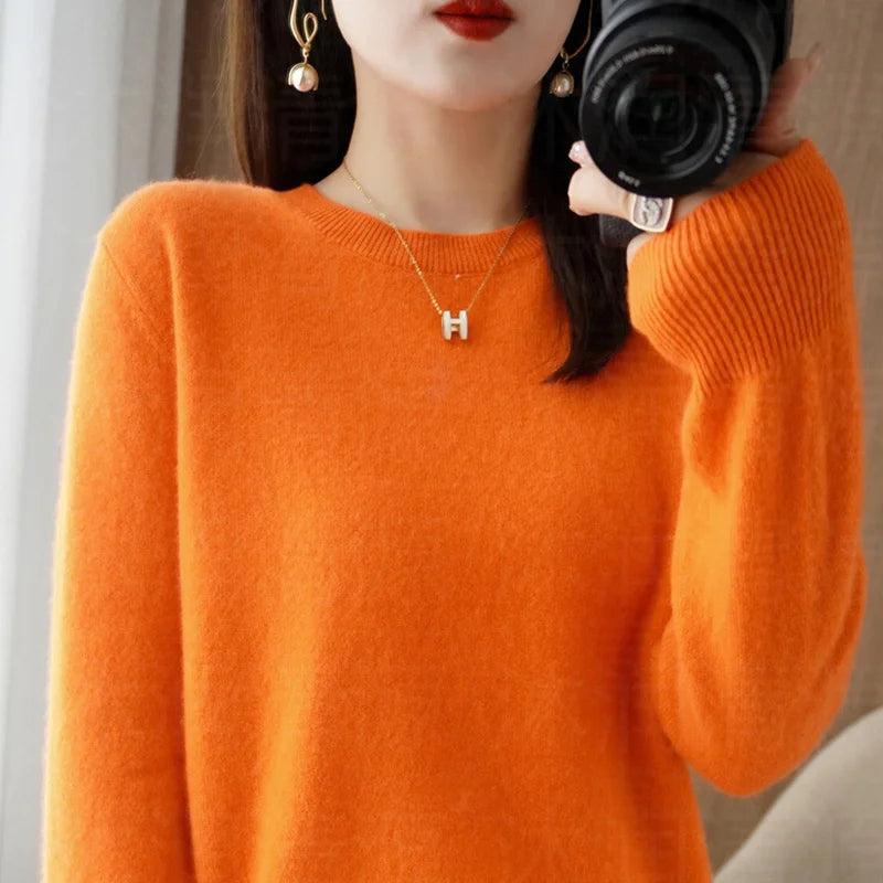 Crew Neck Knit Sweater