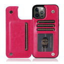 Double Buckle Leather Case for iPhone Pro Max Plus with