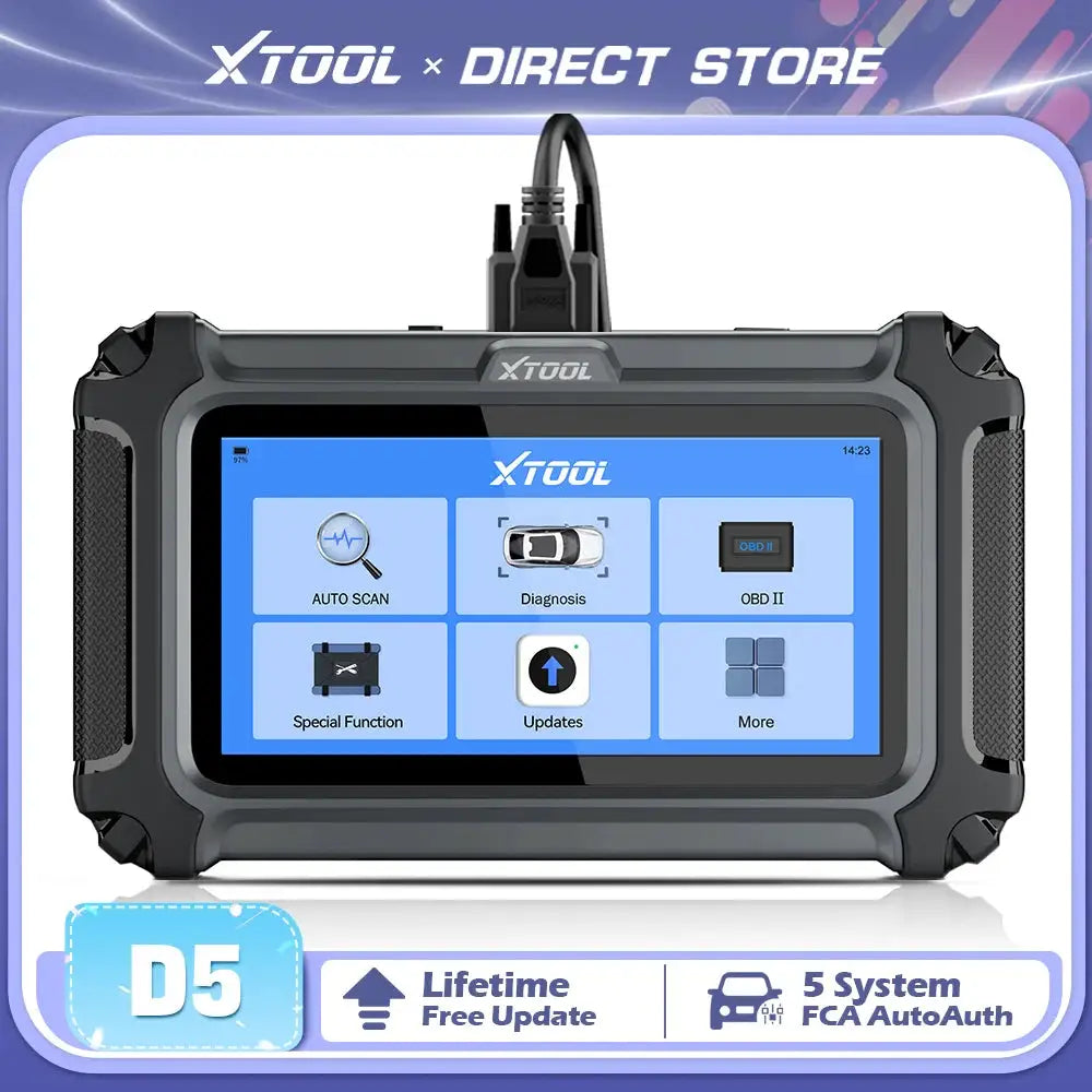 XTOOL D5 OBD2 Diagnostic Scanner — product view 1