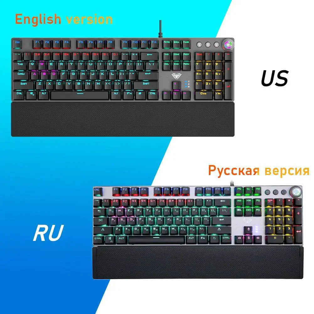 AULA F2088 Mechanical Gaming Keyboard With Anti Ghosting