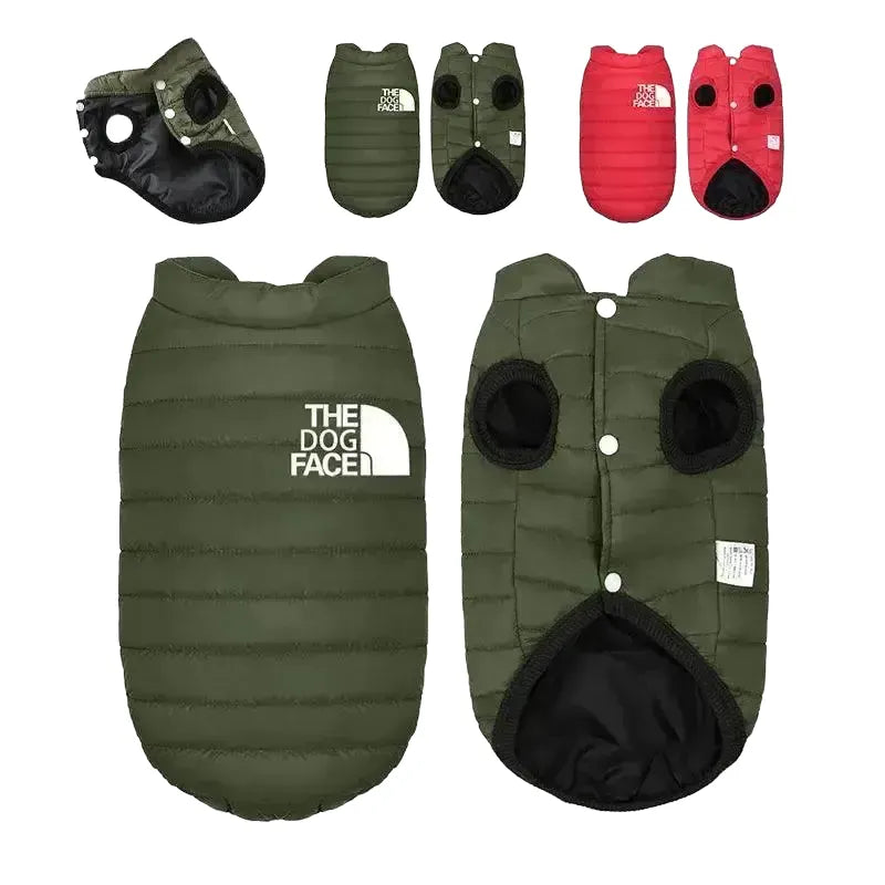 Warm Dog Vest - Small Medium Breeds — WHITE