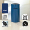 Smart Mini Pocket Thermos 200ml Temperature Display Stainless Steel Flask