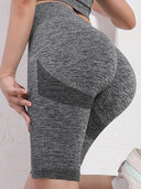 Yoga Shorts with Butt Lifting Design Seamless for Women