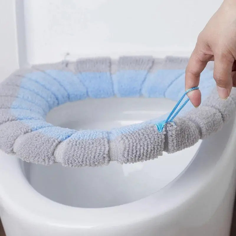 Floral Toilet Seat Cover For Cozy Bathroom Decor Upgrade