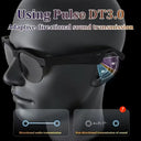 Smart Glasses with Wireless HIFI Headphones, Dual Speaker, Touch