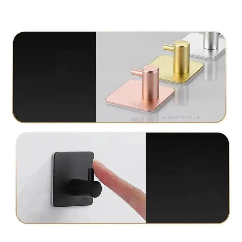 Hexkowein Storage Hook Adhesive Wall Organizer Hanger