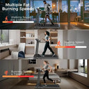 Compact 3HP Treadmill For Home Use With 12 Preset Programs