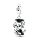 Charm Sterling Silver Happy Graduation