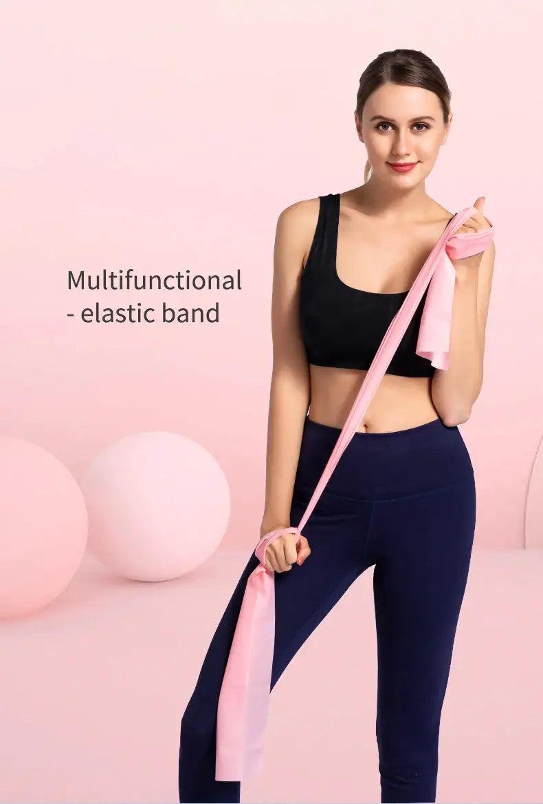 Yoga Pilates Resistance Band Durable Rubber Elite — product view 13