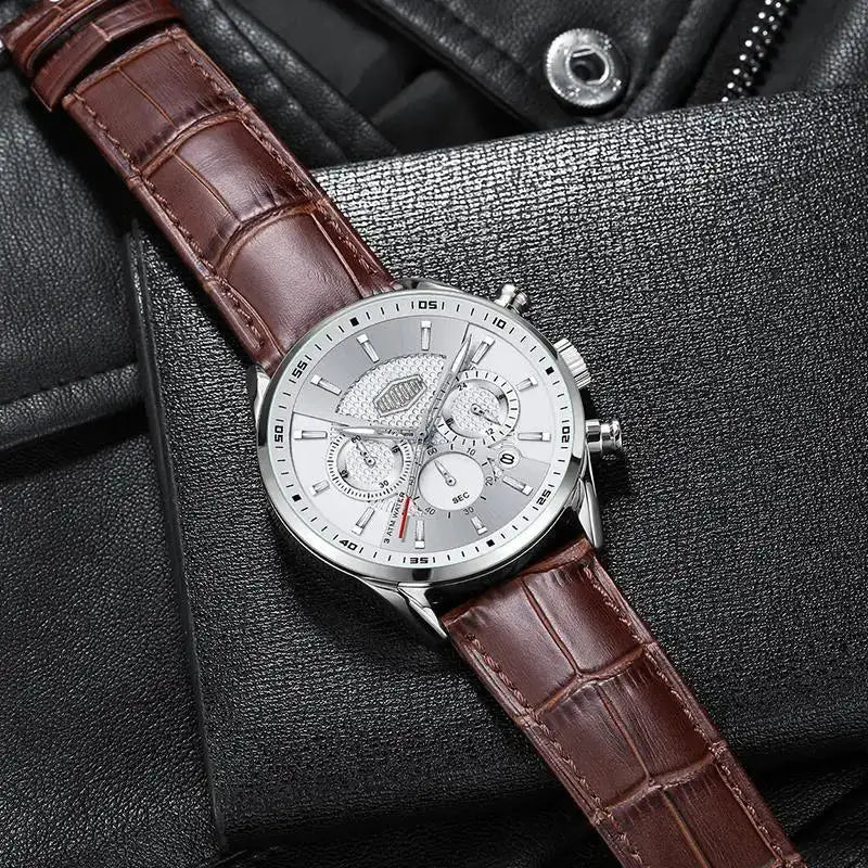 Heroforce Silver Chronograph Watch — product image 3