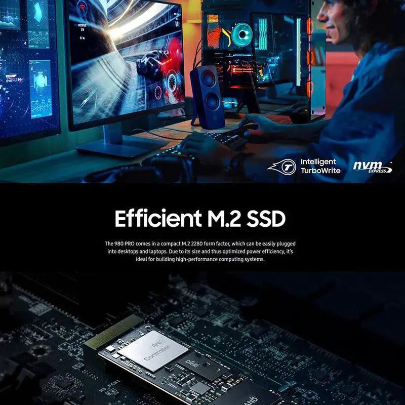 SSD Pro M2 PCIe 4.0 NVMe Internal SSD High Speed Drive